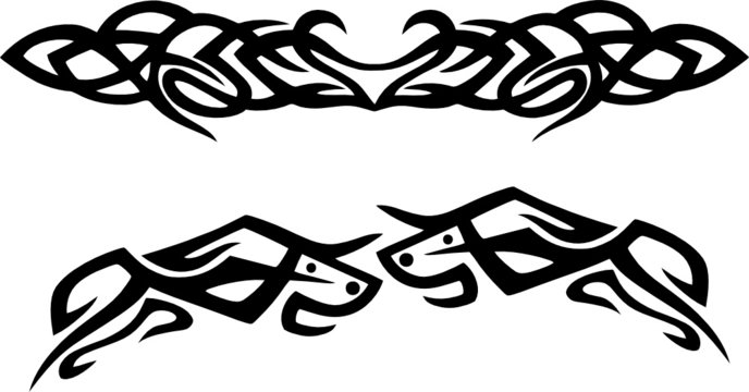 Tribals, maskulin, Stiere, Stier