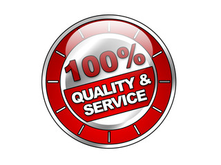 100 Prozent QuS Button