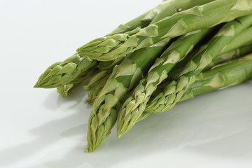 gruener Spargel,Asparagus,(Asparagus officinalis L.)