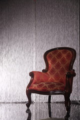 stylish chair on the beautifull background
