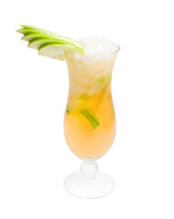 Alcoholic cocktails, studio photographing, isolated