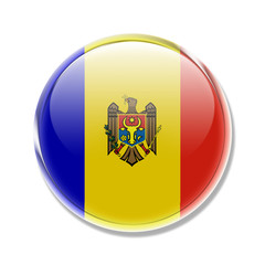 Fototapeta premium button moldova moldavien