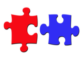 Obraz premium Puzzle pieces