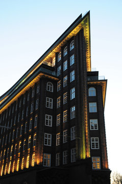 Das Kontorhaus Chilehaus in Hamburg