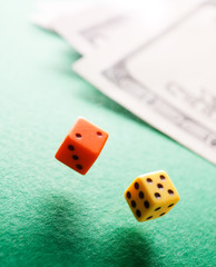 dices on the run in casino