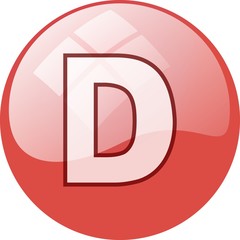 red D window button