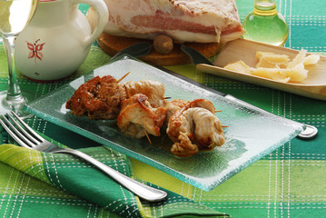 Involtini di tacchino - Antipasti di carne - Toscana