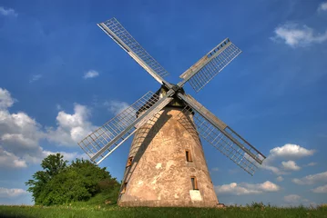 Papier Peint photo autocollant Moulins Windmühle Bavenhausen,Ostwestfalen
