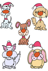 Christmas Dogs