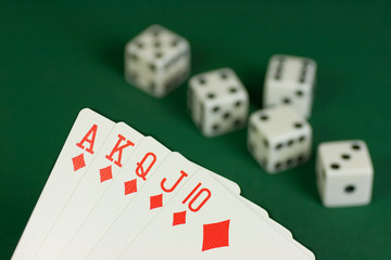 Royal Flush Diamonds