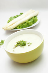 spargel creme suppe