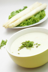 spargel creme suppe
