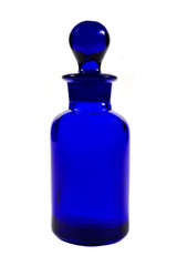 Blue Apothecary bottle