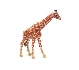 Isolated Toy Giraffe