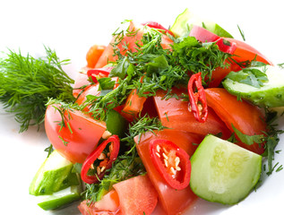 Vegetable salad.