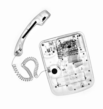 x-ray picture:telephone
