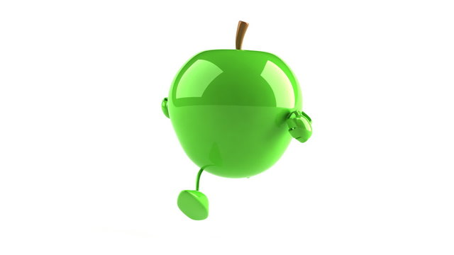 Pomme et running