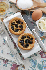 Crostatine di prugne - Dolci Emilia Romagna