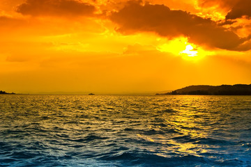 Sunset scene