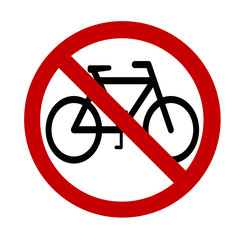 Forbidden bicycle