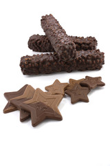 chocolate stars