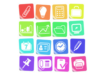 Miscellaneous office vector icons