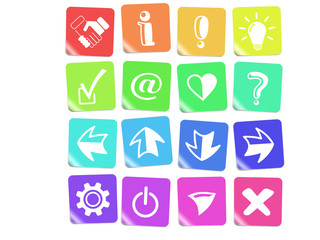 Miscellaneous signs vector iconset