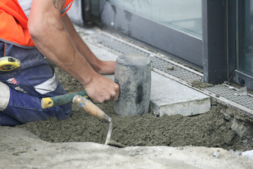 ouvrier en action