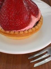 Nachtisch, Erdbeeren