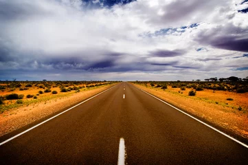 Zelfklevend Fotobehang Desert Driving © Kwest