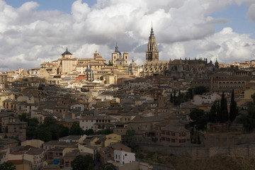 Fototapeta na wymiar Widok z katedry w Toledo