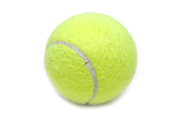 a tennis ball