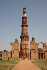 Rolgordijnen Qutb Minar Delhi © Jess