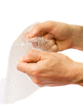 Popping the bubbles of bubble wrap