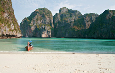 Tropical beach, Maya Bay, Thailand