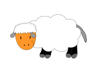 Sheep vector illustration