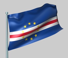 Nationalflagge Kapverden