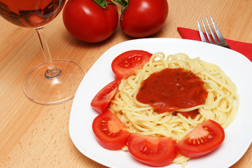 spaghetti pasta