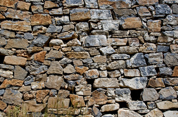 old wall from stones