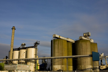 view of an old factory © minik