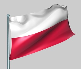 Nationalflagge Polen