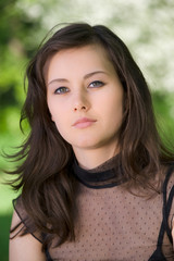 portrait of young woman