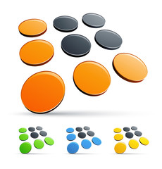 Business logo design color collection