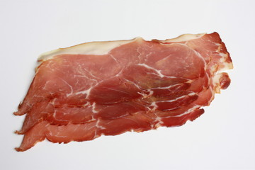 Smoked raw ham