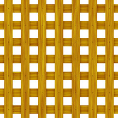 Wood Lattice Background Pattern in Brown Cane