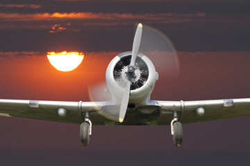 war propeller fighter plane