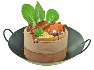 gesunde asiatische gourmet küche