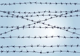 barbed wire