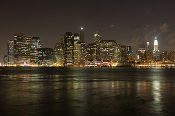 Fototapeta na wymiar Downtown Manhattan, New York City
