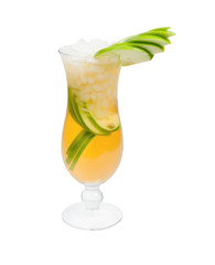 Alcoholic cocktails,  isolated
